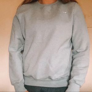 baby blue champion sweater